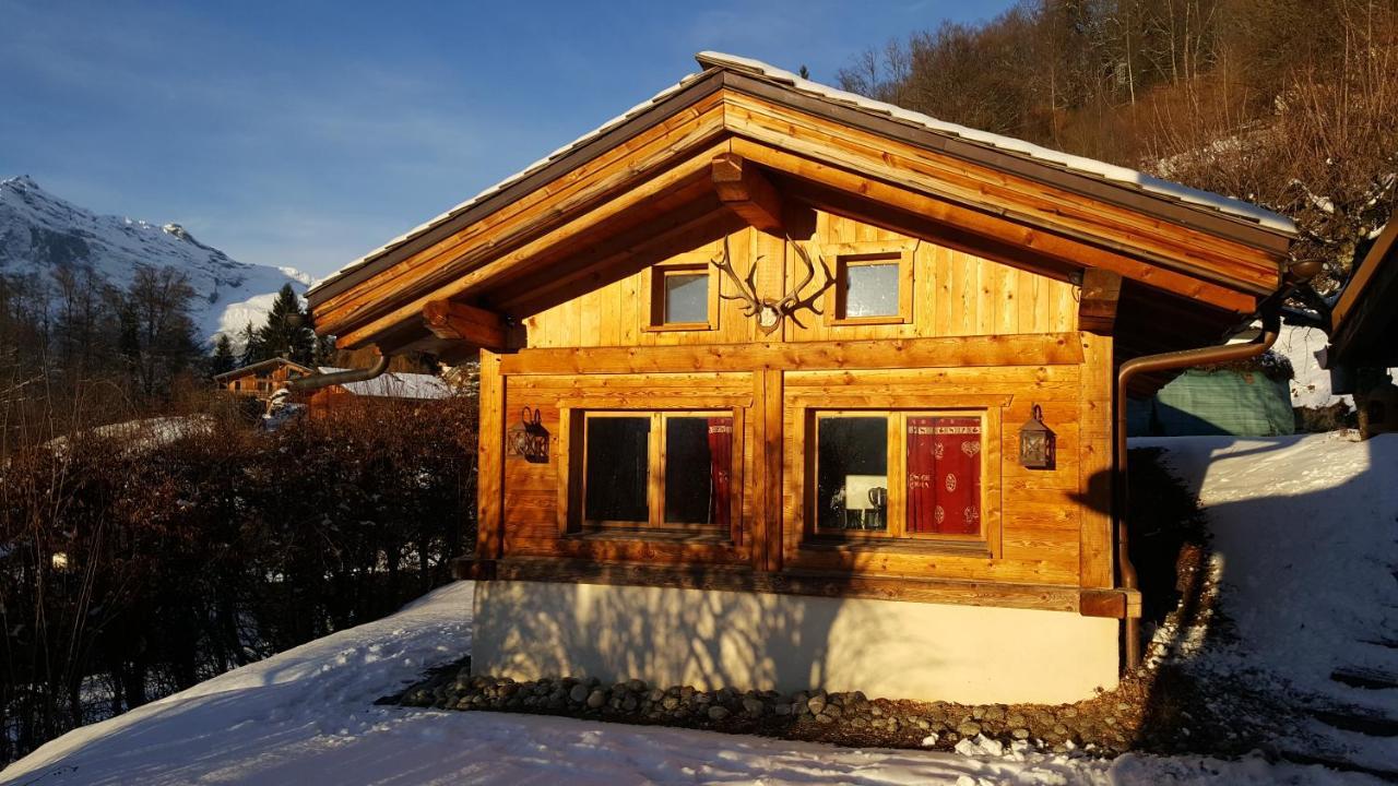 Chalet Cosy Proche Tramway Du Mont-Blanc Et Centre Saint-Gervais-les-Bains Exteriör bild